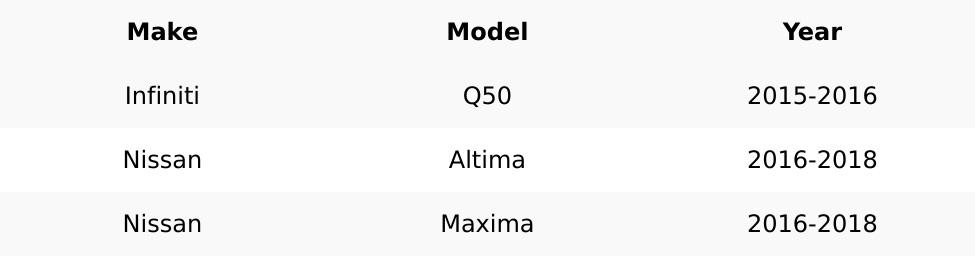 2016-2018 Nissan Altima / Maxima / 4-Button Smart Key / KR5S180144014 / (IC 204) (AFTERMARKET)