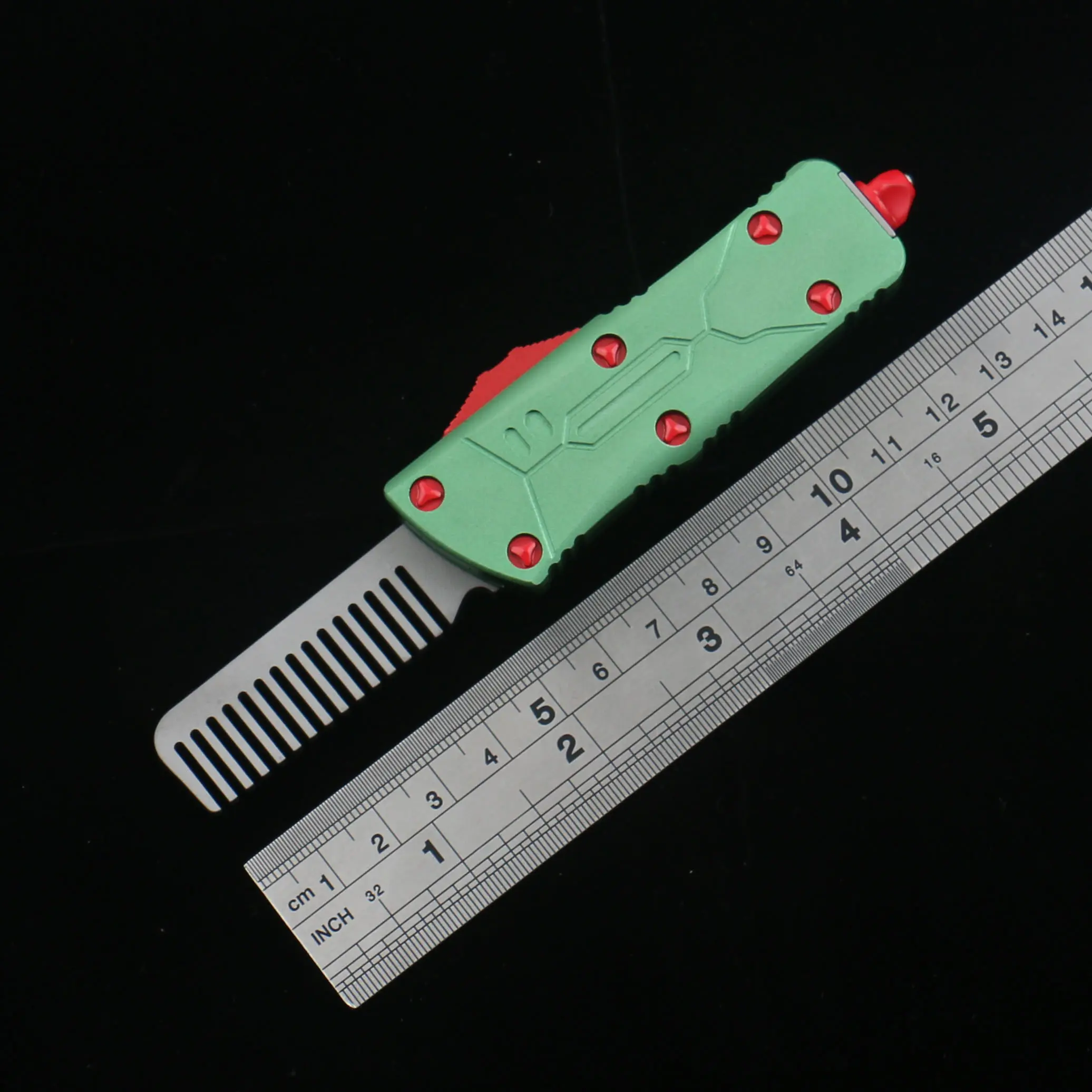 MICRO EDC TECH Mini BH CT Hellhound Knives D2 Steel Blade 6061-T6 Aviation Aluminum Handle Portable knife