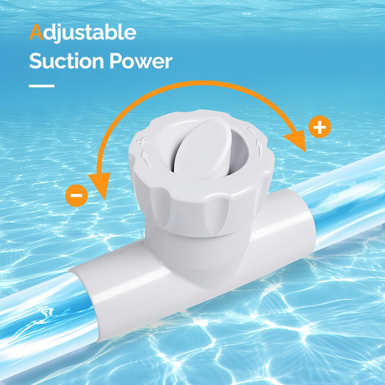 Automatic swimming pool cleaning machine - 08 high-end model - 10× durable hose cover - without electricity