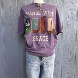 Change with grace comfort Colors top Change with grace comfort Colors top