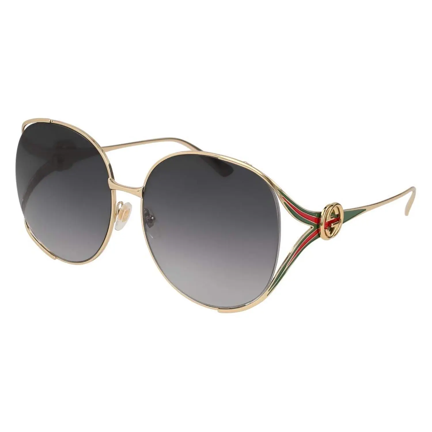 Gucci - GG0225S-001-gold, Gold (1/Grey), 63