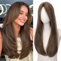 22 Inch Brown Blonde Highlight