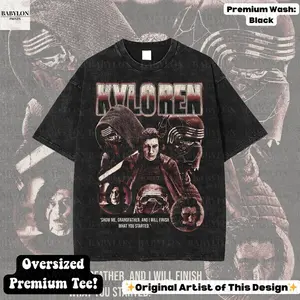 Kylo Ren Shirt Retro Force Awakens Movie Shirt Villains Sweatshirt Gift Dark Side Sith Shirt