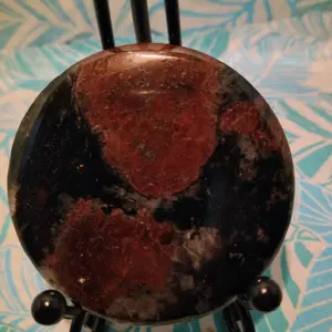 Rhodonite slab