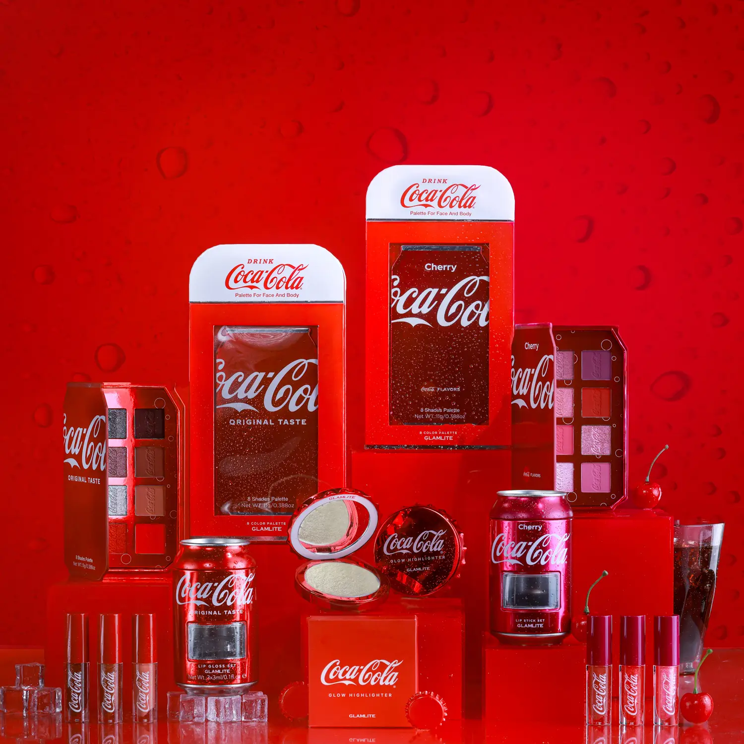 Coca-Cola & Glamlite Makeup Set