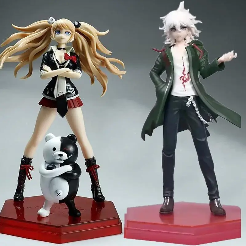 New 18/20cm Nagito Komaeda Figure Danganronpa Anime Character Statue Desktop Collectible Decoration Model For Anime Collectors