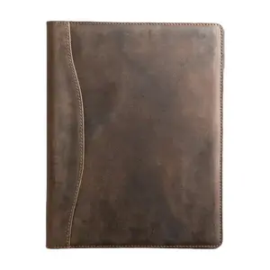 Marshall Leather Legal Padfolio Chestnut Rugged Design for Clarity of Mind and Quiet Confidence