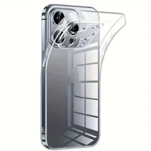 Ultra thin, soft, and transparent phone case for iPhone 18Pro,17,16, 16 Plus, 16 Pro, and 16 Pro Max, suitable for iPhone 16, 15, 14, 13, 12, 11 Pro, XR,Xs Max Plus, and 7Plus/8Plus SE2
