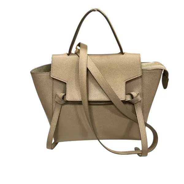 Pre-owned Celine Calfskin Shoulder Bags Belt Bag 2way Bag