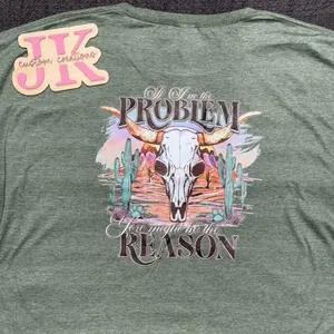 If I’m the Problem - Country Music T-Shirt - Short Sleeve - Summer T-Shirt for Tshirt