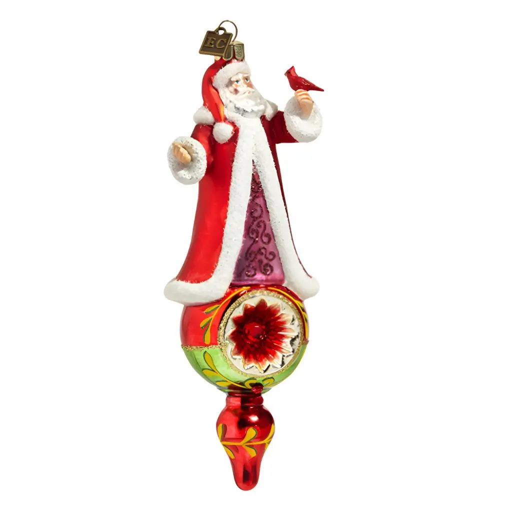 Regal Santa Ornament