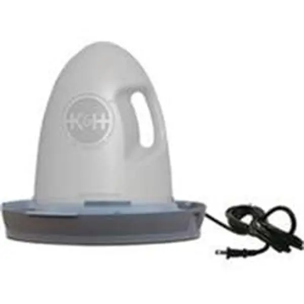 K&H Pet Products 043003 Thermo Poultry Waterer, Gray