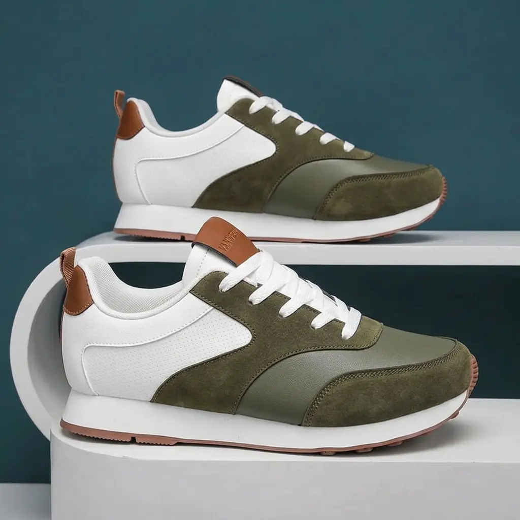 Men's Casual Sneakers Comfortable Shoes, Stylish Sneakers Low Top shoes, Fashion Walking Sneakers, Soft-Soled Fashion Versatile Shoes for Daily Commute and Outdoor Activities, Mens Fashion Shoe Male Tennis Sport, Hot-Selling Large Size Shoes Skool Shoe Tr