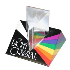Tedco Toys Light Crystal Prism, 2.5 in. - Ages 8+, Demonstrates Colors, Fascinates Children