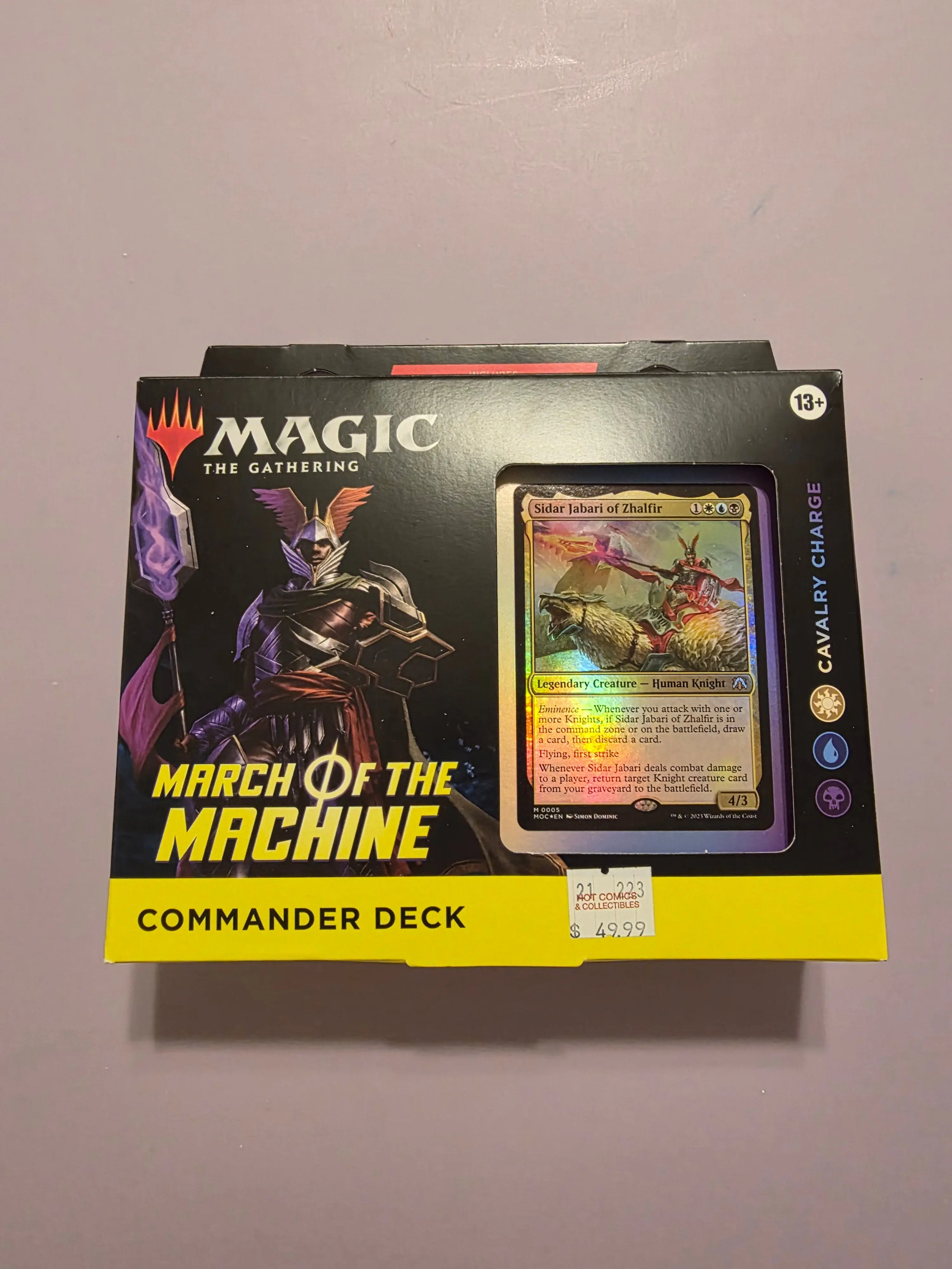 MTG March of the Machine Cavalry Charge Commander Deck Factory Sealed Magic