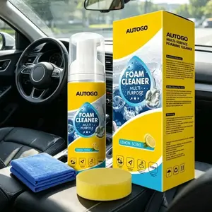 4-in-1 Multi-Enzyme Foam Spray Cleaner - Heavy Duty Deep Cleaning House & Car Detailing Products, Stain Removal for Car Interior & Sofa,summervibes outdoorfun