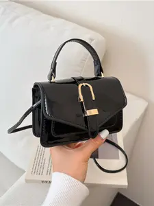 New Women's Handbag, Solid Color Flap Design, Elegant Ladies' Purse, Perfect for Office and Casual Outings, Daily Use