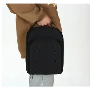 Baseball Cap Organizer Durable Storage Bag with Hook 1 Set Hat Storage Bag with Zipper Handle Portable for Home Outdoor Travel