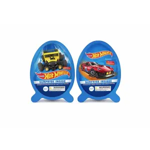 2-Pack Chocolate Candy Hot Wheels Fun Surprise Egg Snack Sweet