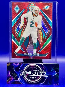 2024 Panini Phoenix - Bradley Chubb #15 - Red Hyper Prizm /140