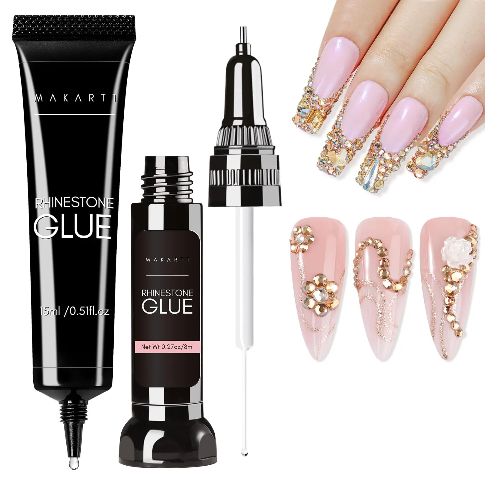 Nail Rhinestone GLue Beginner Super-Friendly