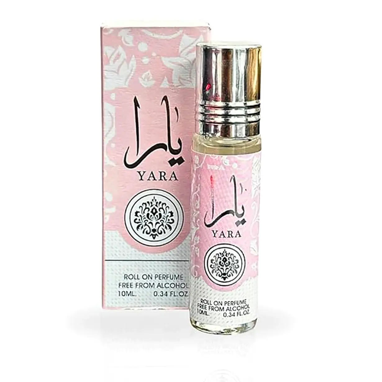 Roll-On Perfume Oil Free From Alcohol | Light Floral & Fruity Scent | Travel-Friendly 10ml Bottle | Long-Lasting Fragrance for Women | 0.34 Fl Oz