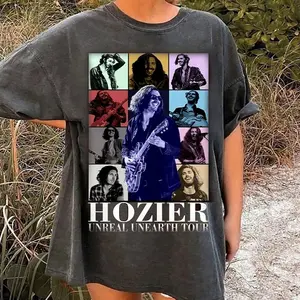 Vintage Hozier Unreal Unearth Tour Shirt, Retro Hozier Unreal Unearth Shirt, Funny Unisex Shirt