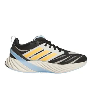 adidas Mens Adipure Glide Running Sneakers Shoes - Black