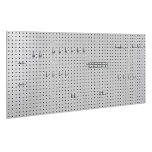 UltraHD® 2-Piece Pegboard Set w/ 23 Piece Hook Assortment