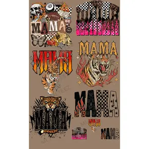 MAMA (11) PREMADE GANGSHEET - 22X36 DTF TRANSFERS - DIRECT TO FILM