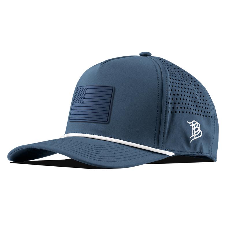 Old Glory Stealth Curved Bill 5-Panel Performance Hat - Branded Bills - View #12