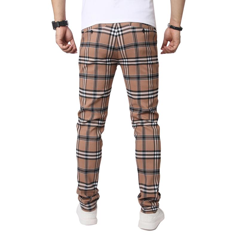 JUNBAOSS Men's Multi Pack Slim Fit Stretch Dress Pants Plaid Skinny Pants for Men, Straight Leg Fashion Comfort Flex Waist Pants, Mens Casual Business Golf Dress Chinos Pants JUNBAOSS Men's Multi Pack Slim Fit Stretch Dress Pants Plaid Skinny Pants for Men, Straight Leg Fashion Comfort Flex Waist Pants, Mens Casual Business Golf Dress Chinos Pants
