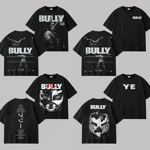 [Collection] Ye - “Bully” Album "03.27 2026" Washed T-Shirt, Hip Hop Rap Graphic Tee, Vintage Washed Cotton Shirt, Kanye Inspired Streetwear Oversized Unisex, Gift For Rap Music Fans, Rap Event Outfit