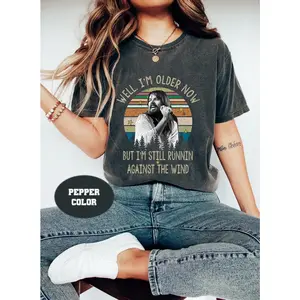 Seger Well I'm Older Now I'm Still Running Vintage Comfort Colors T-Shirt, Bob Seger Shirt, Music Lovers Shirt, Gift Tee For You And Family