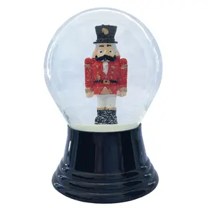 Perzy Nutcracker Snowglobe