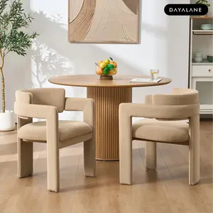 [DealsForYouDays]DAYALANE Florence Modern Velvet Upholstered Dining Chair, Ergonomic Cushioned Seat, Kitchen & Dining Chair