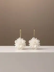 Elegant Flower Design Dangle Earrings (1 Pair), Fashion Jewelry for Party, Daily Clothing Decor, Trendy All-match & Exquisite Jewelry for Birthday Gift, Statement Earrings