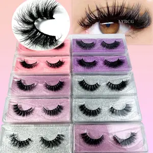NEW 20 Pairs Fluffy&Thick 3D False Eyelashes With Glitter Paper Box,Lashes Bulk Christmas Gifts,3D Cat Eye Eyelashes Natural Looking Soft,Volume Eyelashes Fake Eyelashes,Protable,Europe And America Style Thick,Cartoon Eyelashes Look Makeup Manga Lashes,Dr