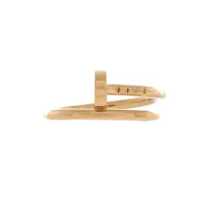 Pre-owned Cartier Juste un Clou Ring 18K Yellow Gold Small by Rebag