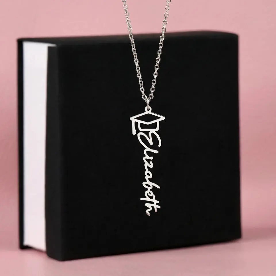 Personalized Graduation Name Necklace