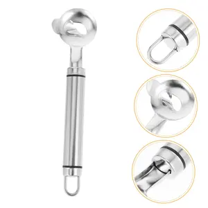 Professional Stainless Steel Peeler – Vegetable/Noodle Cutter & Scoop with Ergonomic Grip (Multi-Function Kitchen Tool, Dishwasher Safe & Rustproof)