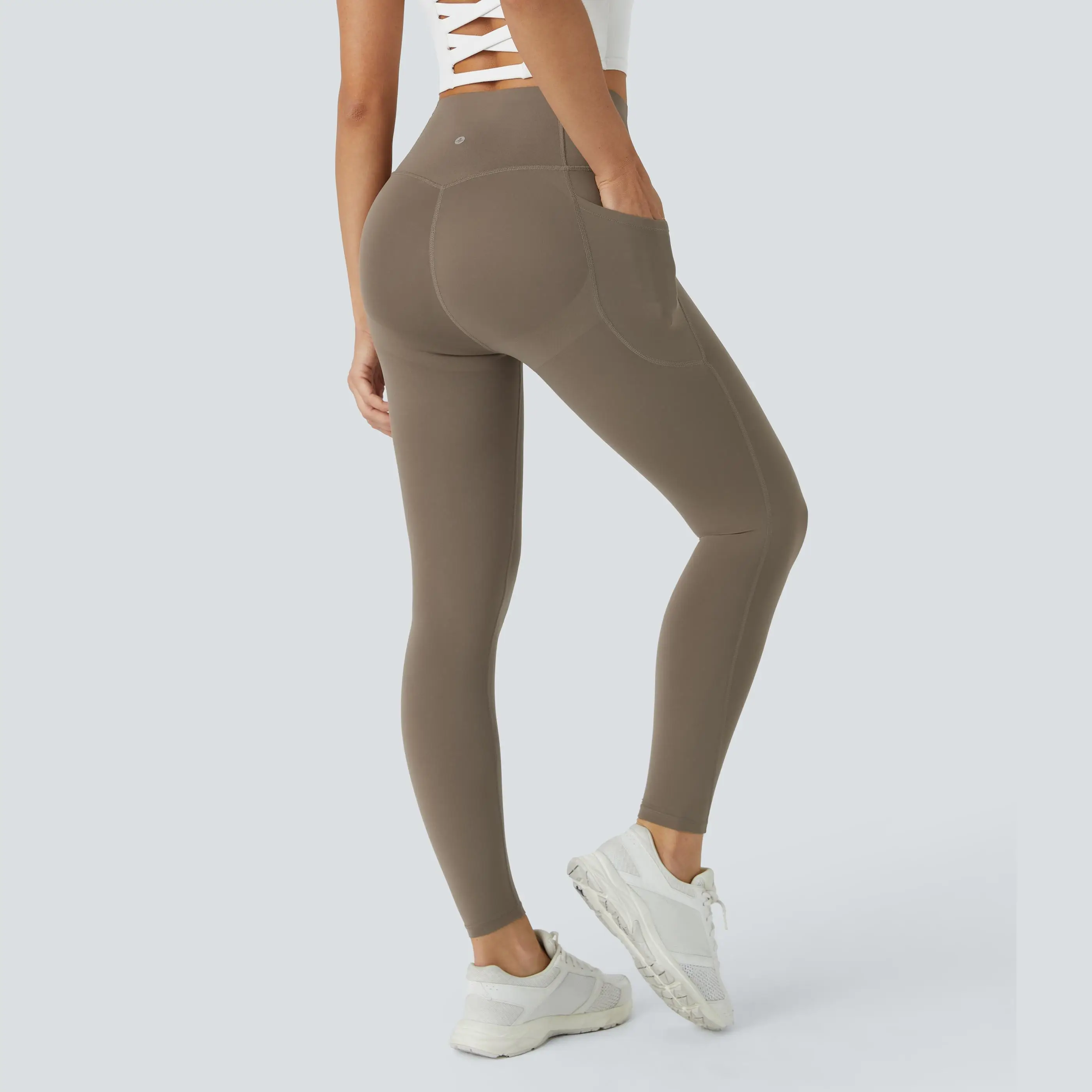 Halara UltraSculpt™ SoCinched High Waisted Butt Lifting Tummy Control Pocket Shaping Workout Leggings
