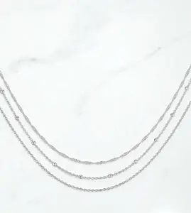 Necklace, Stainless Steel Item# 87699-0 $15.00