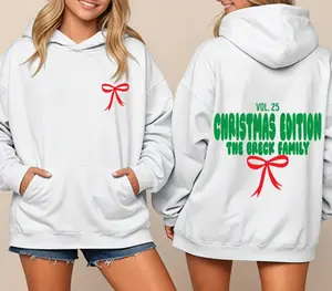Christmas Sweatshirt, Christmas Hoodie, Oversized Hoodie, Christmas, Personalized Gift, Christmas Gift - White Fox Inspo Sweat set, Gift