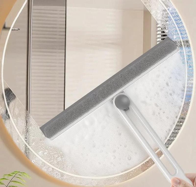 3 in 1 Foldable Window Cleaning Scraper, Squeegee and Scrubber, Multifunctional HouseholdCleaning Tool Glass Mirrors