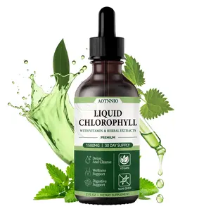 Summervibes Chlorophyll Liquid Drops | Vegan & Gluten-Free Formula | Supports Energy, Digestion & Natural Cleansing | 1500 mg