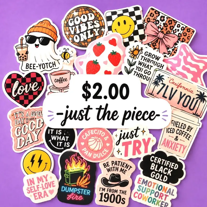 $2 Piece (just the piece)-PICK ON LIVE! Pick your choice of our focals and/or acrylics during our live.