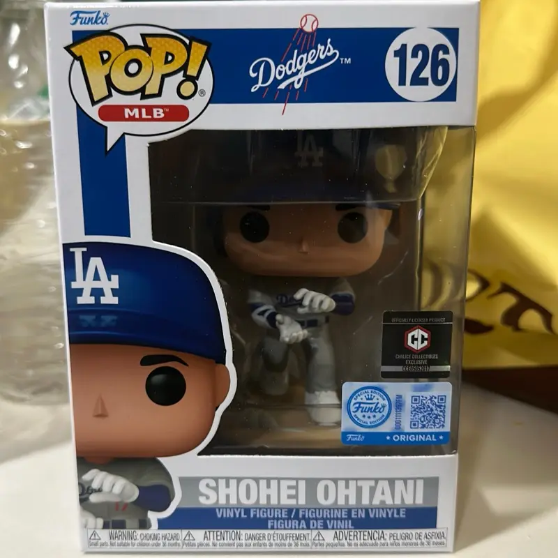Funko Pop Vinyl Collectible Figurine - Los Angeles Dodgers Ohtani Chalice Exclusive TV/Movie Character, Figurines for Collectors Decor Piece, New