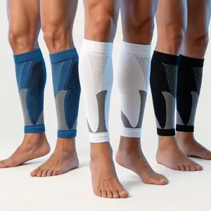 3pair Calf Compression Sleeve 20-30 mmHg for Men & Women Footless Compression Socks Support Runners Leg Sleeve Shin Splints Pain Relief Visit the BLITZU Store