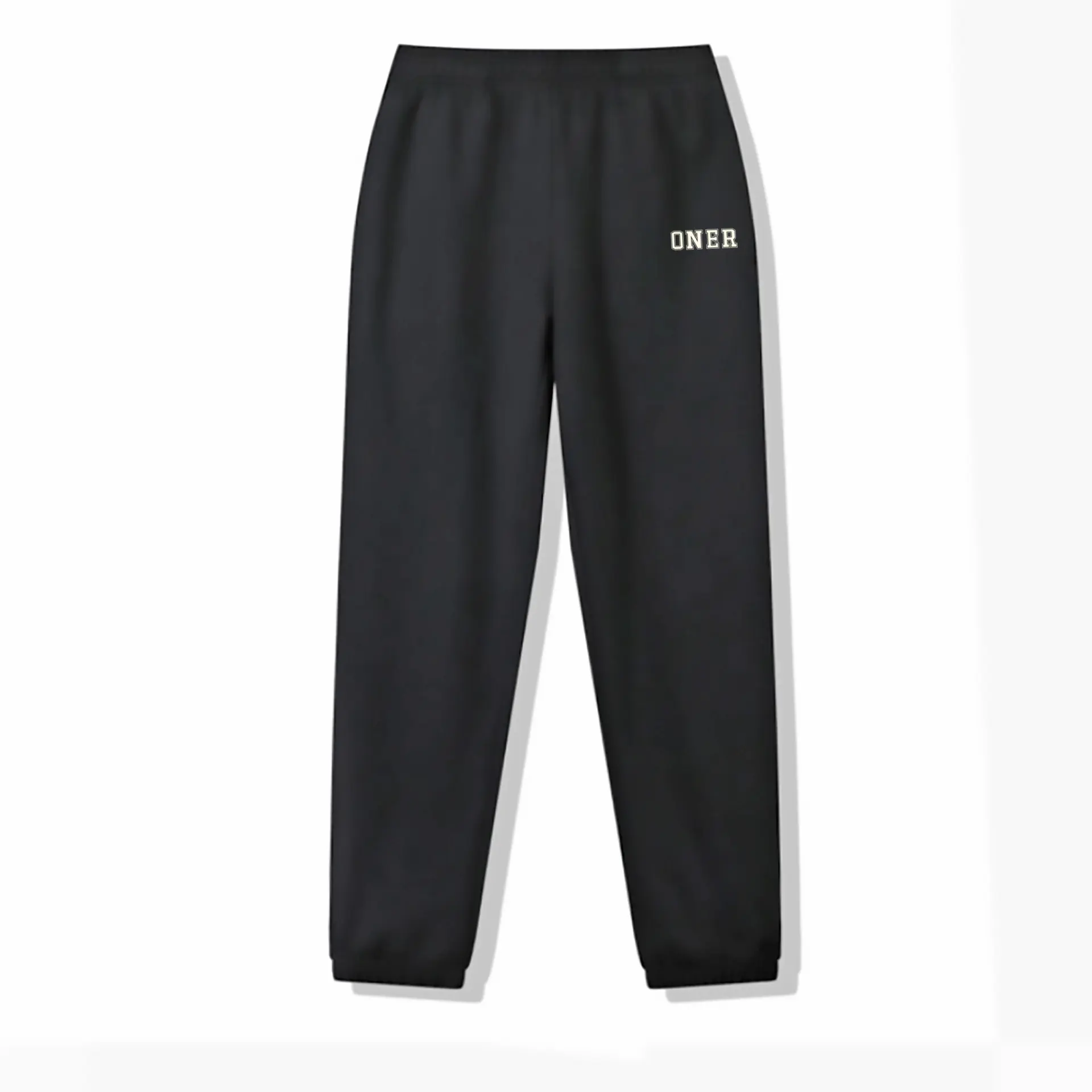 Oner Unisex Sweatpants in Heavyweight French Terry, Loose Fit Full Length Casual Pants for Autumn and Winter Sports, Casual Streetwear Bottoms, Universal